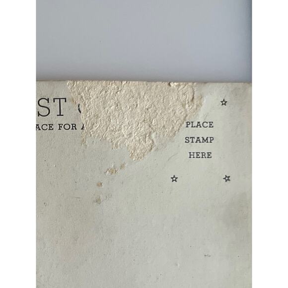 Vtg WWII Postcard Ephemera WR Thompson Paratrooper No 1670 US Army Signal Corps - Picture 7 of 10